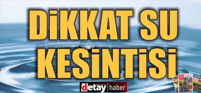 KKTC genelinde su kesintisi…