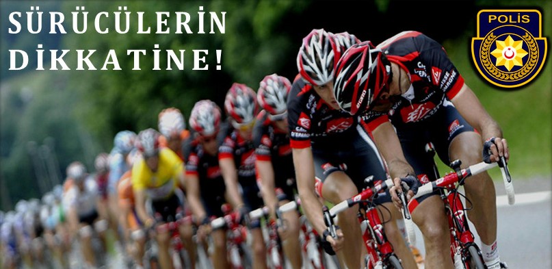 Pazar günü bisiklet yarışları nedeniyle bazı yollar trafiğe geçici olarak kapatılacak