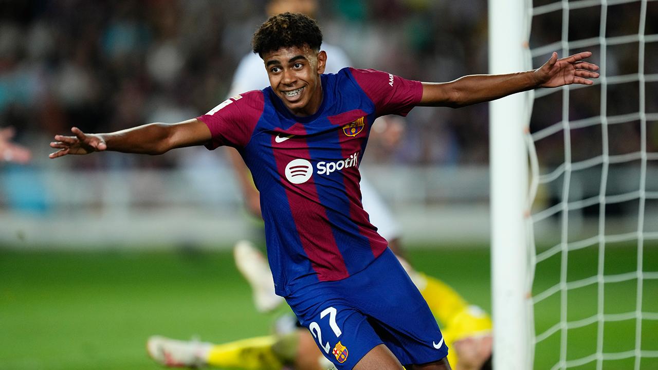 Barcelona'da Lamine Yamal tarihe geçti