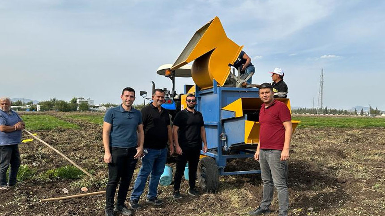 “Yer Fıstığında Hasat ve Mekanizasyon” eğitimi yapıldı
