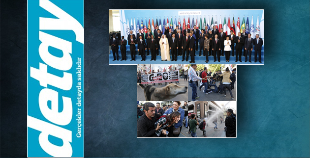 Protestoların gölgesinde dünya liderleri Antalya'da