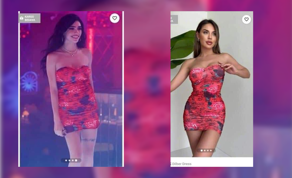 “Dilber elbisesi” çılgınlığı başladı