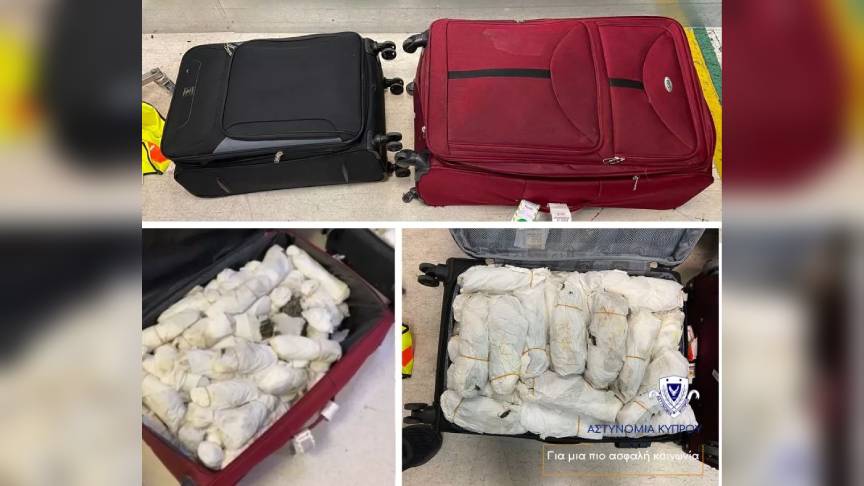 36 yaşındaki Rum’un tasarrufundan 40 kilo uyuşturucu!