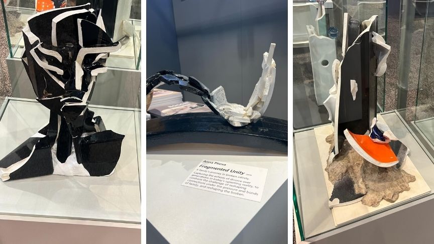 ARUCAD öğrencilerinin eserleri Amerika’da sergilendi