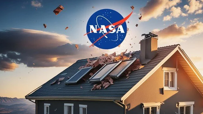 Florida'da bir eve uzaydan enkaz düştü: Aile NASA'dan tazminat talep etti