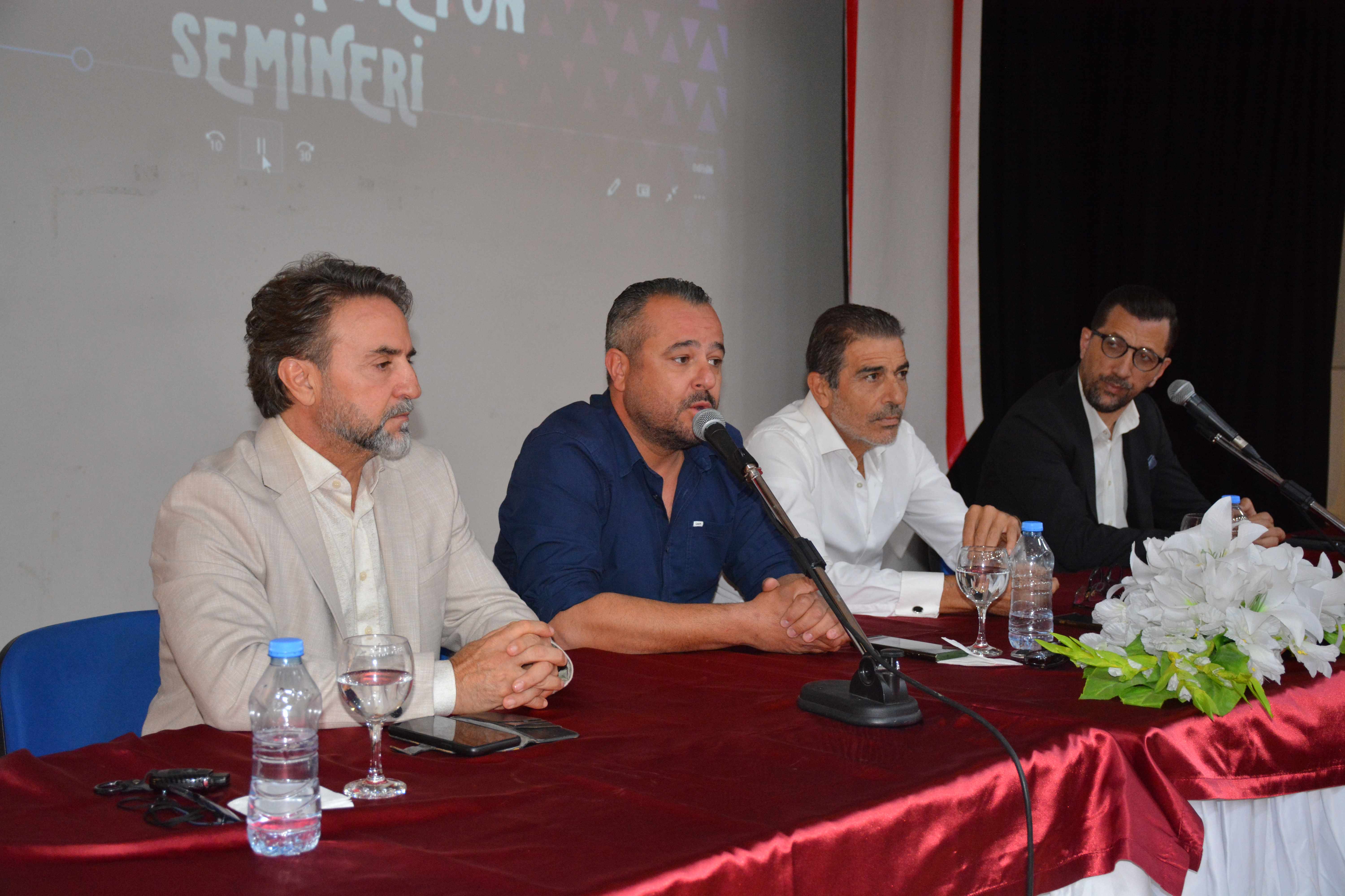 YDÜ'de düzenlenen “II. Sporda Vizyon Semineri”nde ülkemizdeki su sporları, voleybol ve tenis ele alındı