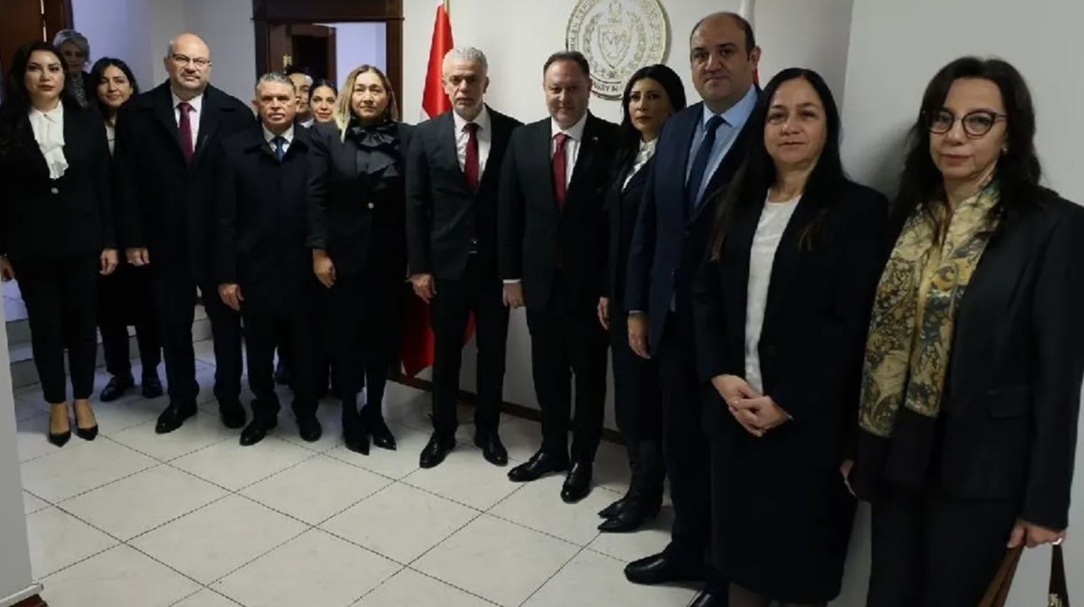 Öztürkler’den KKTC’nin Ankara Büyükelçiliği’ne ziyaret
