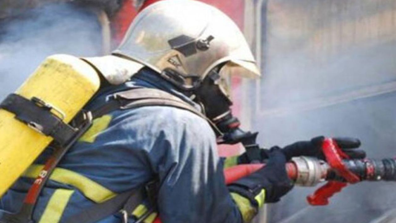 Güney Lefkoşa’da sanayi bölgesinde büyük yangın