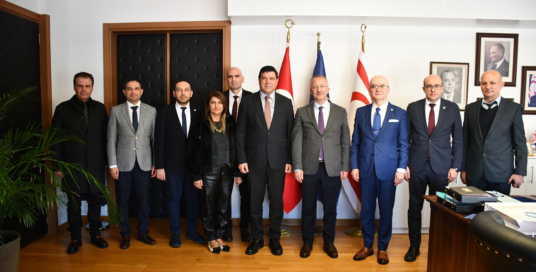 Gazi Üniversitesi’nden DAÜ’ye İş Birliği Ziyareti