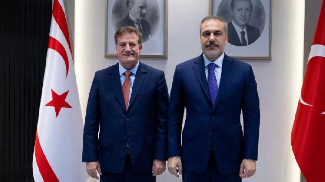 Türkiye Dışişleri Bakanı Fidan, Erhan Arıklı ile görüştü