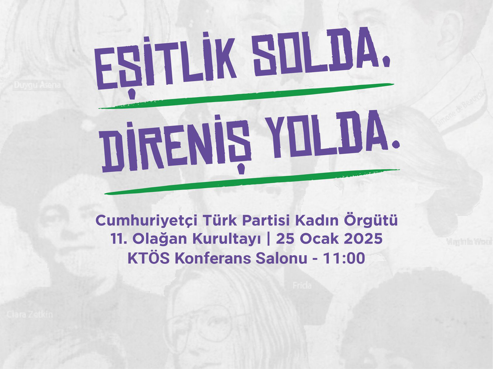 CTP Kadın Örgütü 11. Olağan Kurultayı Yarın Gerçekleşiyor