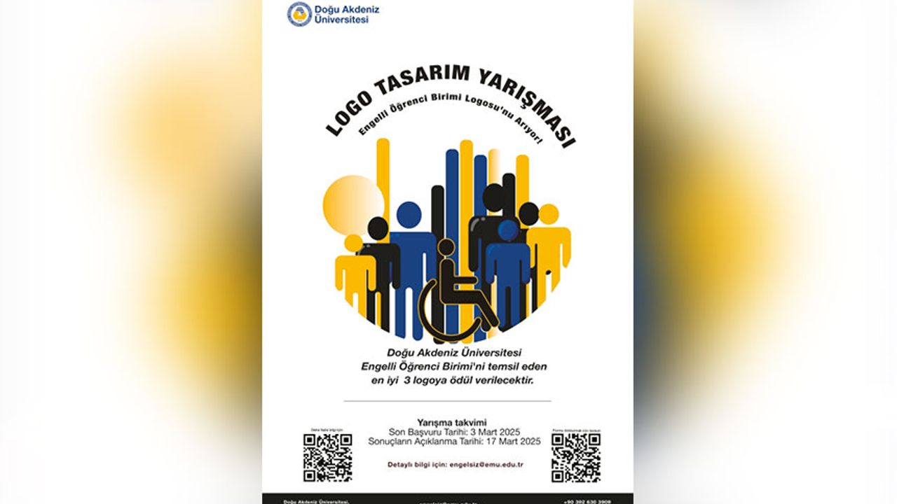 DAÜ Engelli Öğrenci Birimi Logo Tasarım Yarışması düzenliyor!