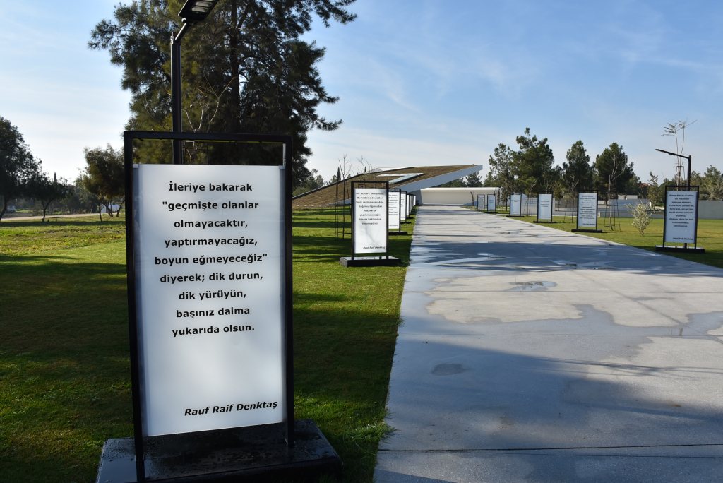 Denktaş’ın anıt mezarının birinci etap çalışmaları tamamlandı