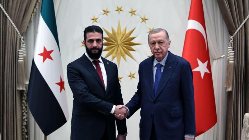 Ahmed eş-Şera Ankara'da: 'Türkiye Suriye'ye gereken desteği verecek'