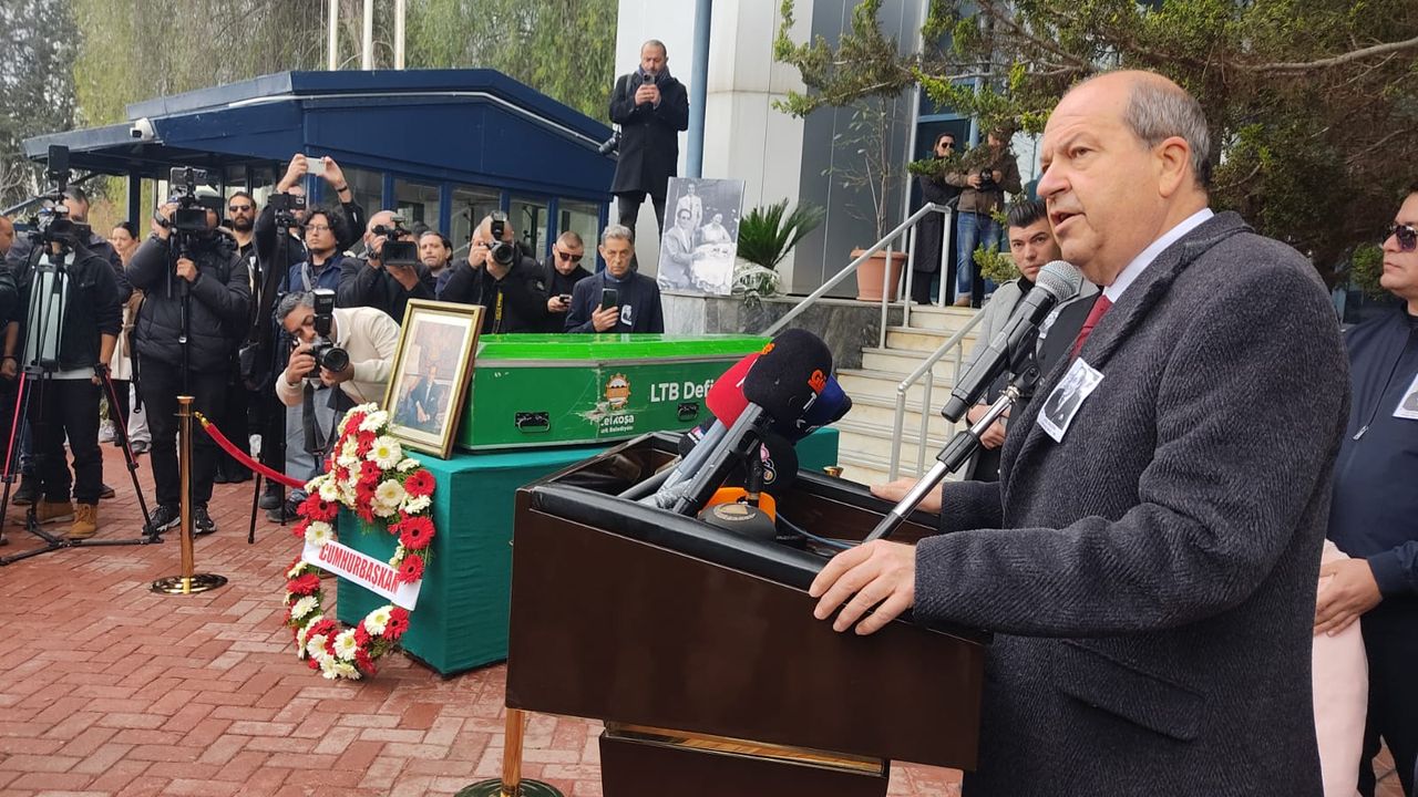 Asil Nadir’e veda… Ersin Tatar: Adı her daim yaşatılacaktır