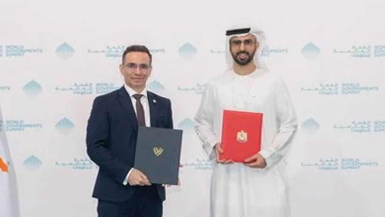 Birleşik Arap Emirliği ile Güney Kıbrıs arasında yapay zeka konusunda stratejik işbirliği
