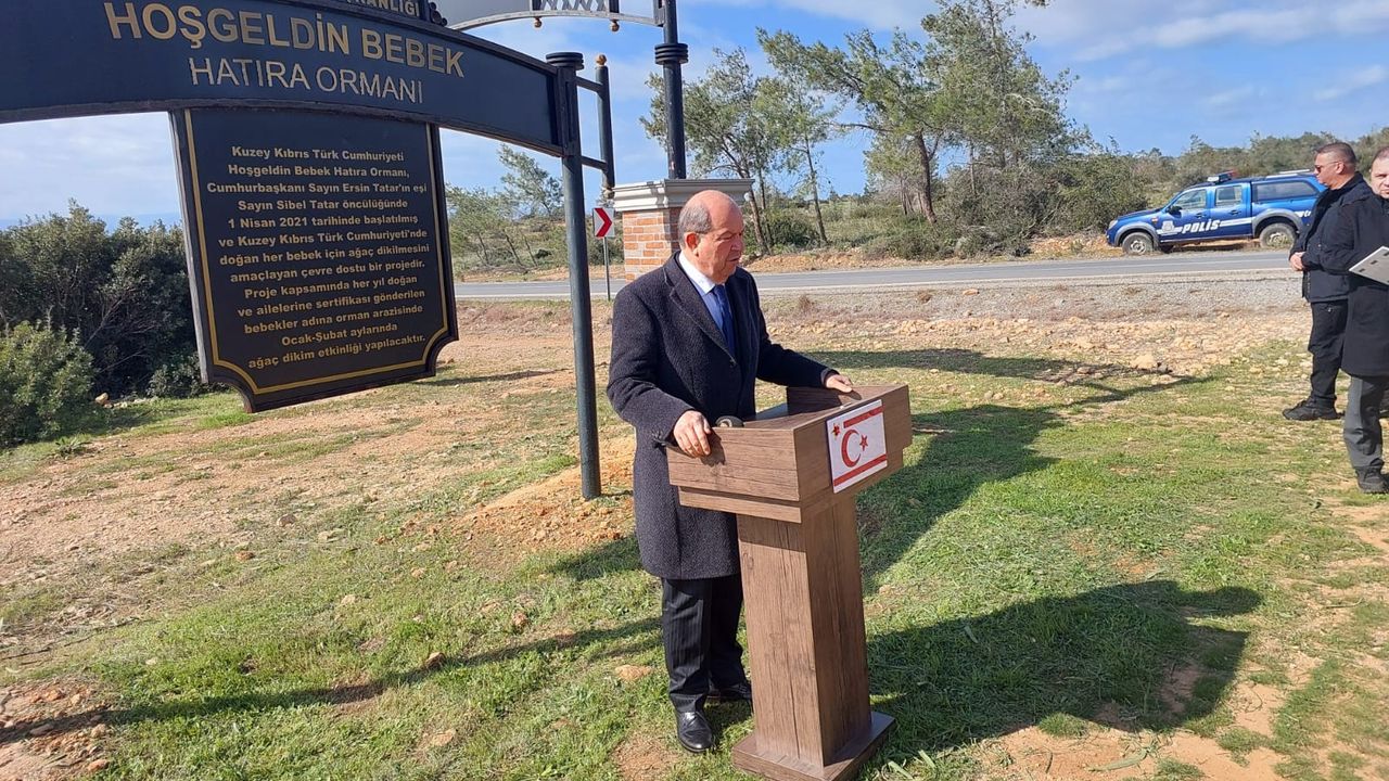 Tatar: Ormanlık alan oranını yüzde 30'a çıkarmayı hedefliyoruz