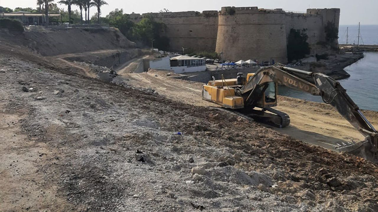 Şehir Plancıları Odası: Girne Kalesi arkasındaki düzenleme ara emriyle durduruldu