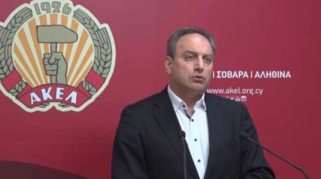 AKEL’den AB’ye mesaj: Müzakereler Guterres çerçevesinde yeniden başlamalı