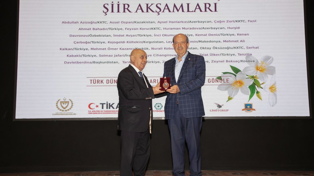 Cumhurbaşkanı Tatar’a Türk Dünyası Yüksek Hizmet Ödülü verildi