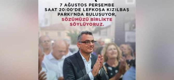 "Birlikte Geleceğe" adımı bu akşam Kızılbaş Parkı'nda atılıyor