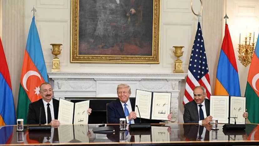 ABD'de tarihi zirve... Azerbaycan ve Ermenistan arasında barış için imza