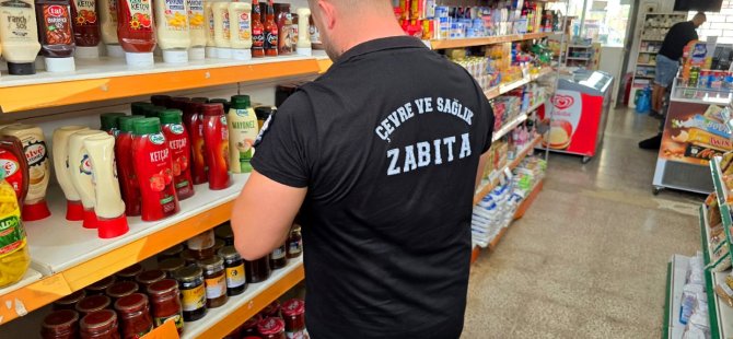 İskele'de denetimler devam ediyor, 7 iş yerinde son kullanım tarihi geçmiş 835 ürüne el konuldu