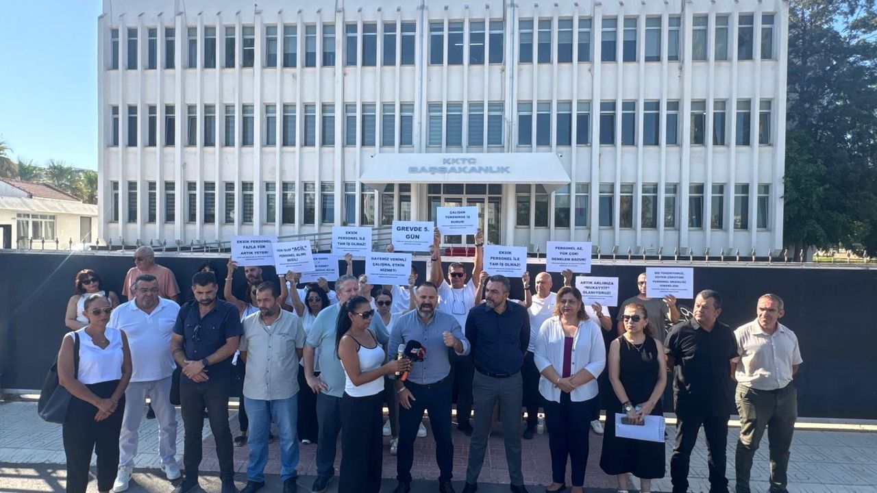 Grev 5'inci gününde... Sendikalar: Eksik personel ile tam iş olmaz