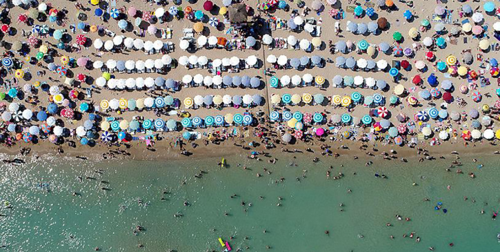 Güney Kıbrıs’ta temmuz ayında turist sayısında yüzde 6,9 artış