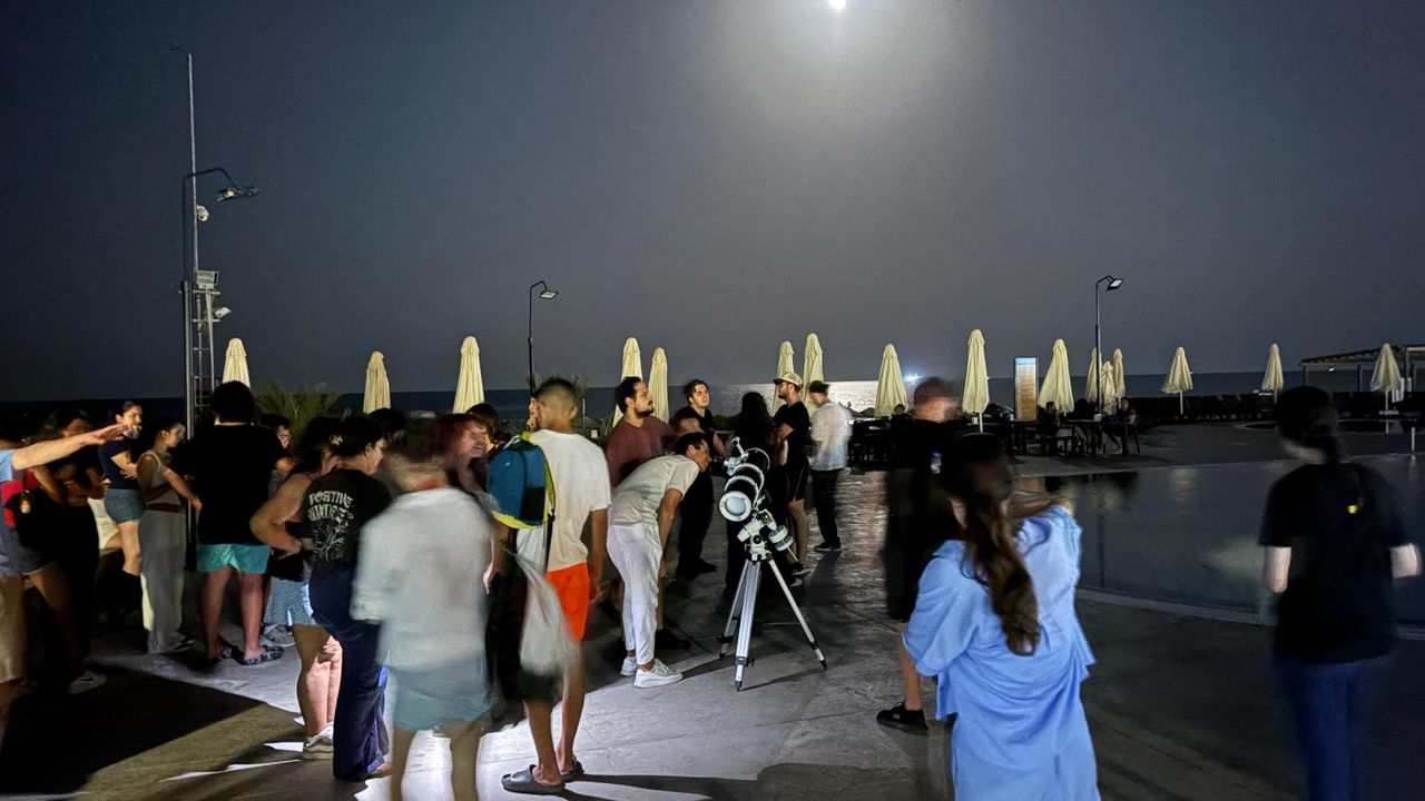 DAÜ 4'üncü Astronomi Atölyesi'nde öğrenciler evreni keşfetti...