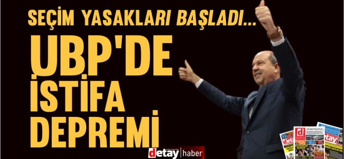 UBP'den istifa edenlere “Asalaklar” dedi!