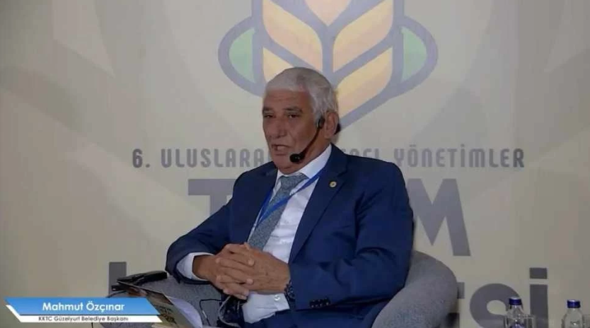 Özçınar, Türkiye’de tarım konulu panele katıldı: Suyun her damlası değerlendirilmeli