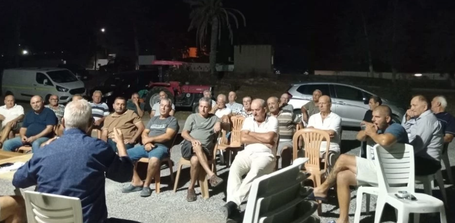 İskele zeytin üreticileri, dayanışma toplantısında bir araya geldi: Sektörü tehlikeye sokmayın!