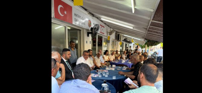 Hataylılar Derneği’nden Tufan Erhürman’a açık destek