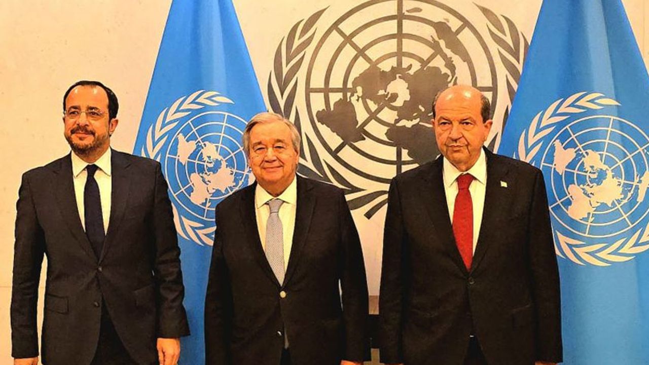 New York'ta Kıbrıs zirvesi: Gözler üçlü görüşmede