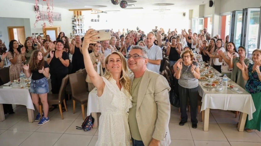 CTP Kadın Örgütü, İskele'de buluştu: Biz bu seçimi aldık; şu anda farkı açmak için uğraşıyoruz!