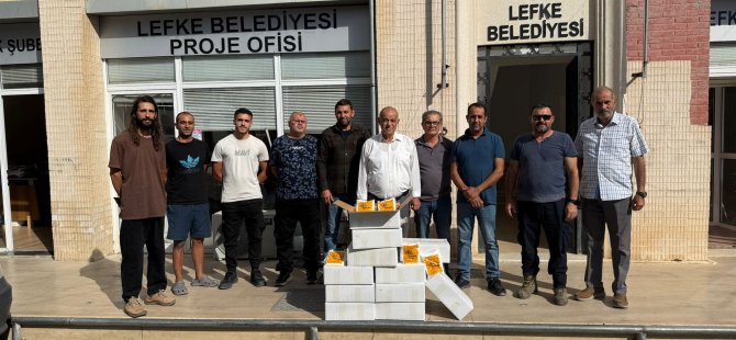 Lefke Belediyesi’nden Arıcılara Destek