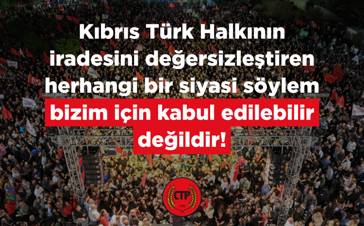 CTP'den Bahçeli'ye tepki