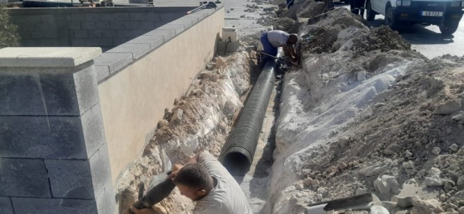 Mesarya Belediyesi’nden Dörtyol’a 500 metrelik altyapı yatırımı