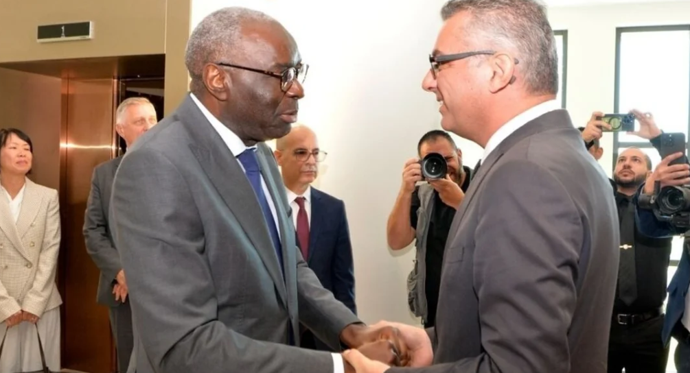 Erhürman-Diagne ile görüştü