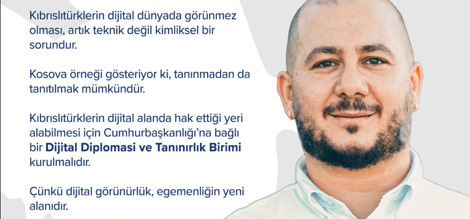 Redif Ekinci: Kıbrıslı Türklerin dijital görünmezliği kimlik ve hak meselesine dönüştü