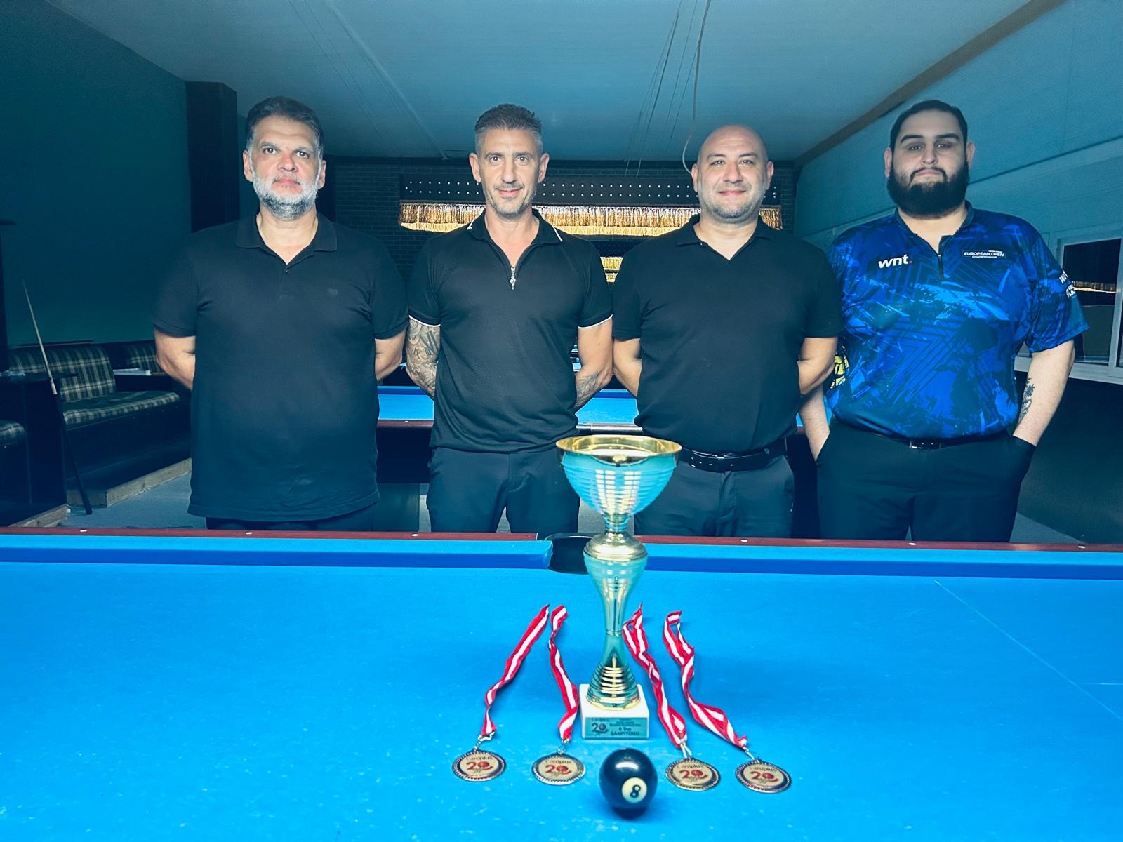 Bilardo Büyükler & Senyörler’de Namağlup Şampiyon Bilge Alaçam