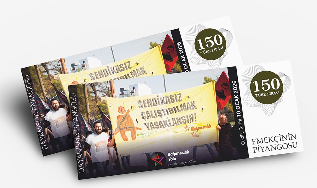 Bağımsızlık Yolu Dayanışma Piyangosu Biletlerinin Satışı Başladı