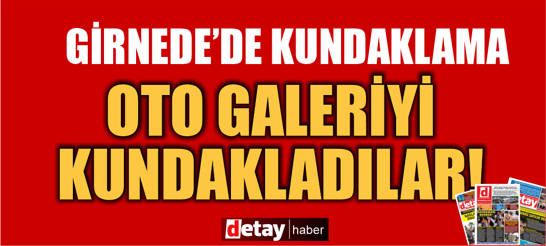Girne'de oto galeri kundaklama! İşte detaylar...