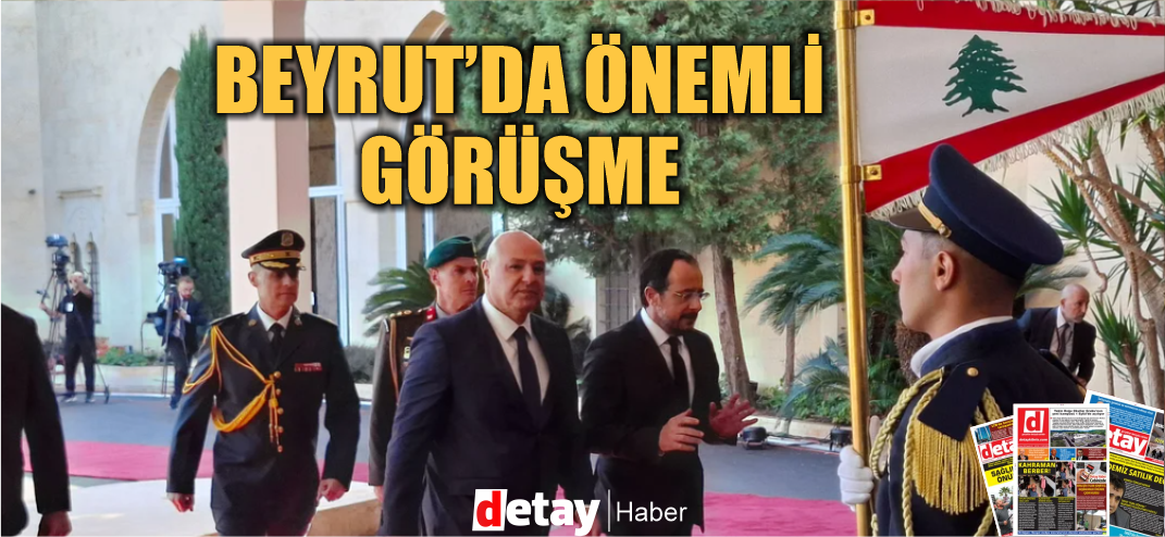 Nikos Christodoulides Beyrut'da