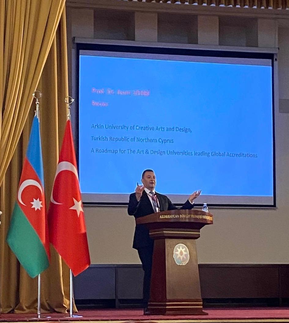 ARUCAD Rektörü Prof. Dr. Asım Vehbi Uluslararası Kalite Konferansı’nda Konuşmacı Olarak Yer Aldı