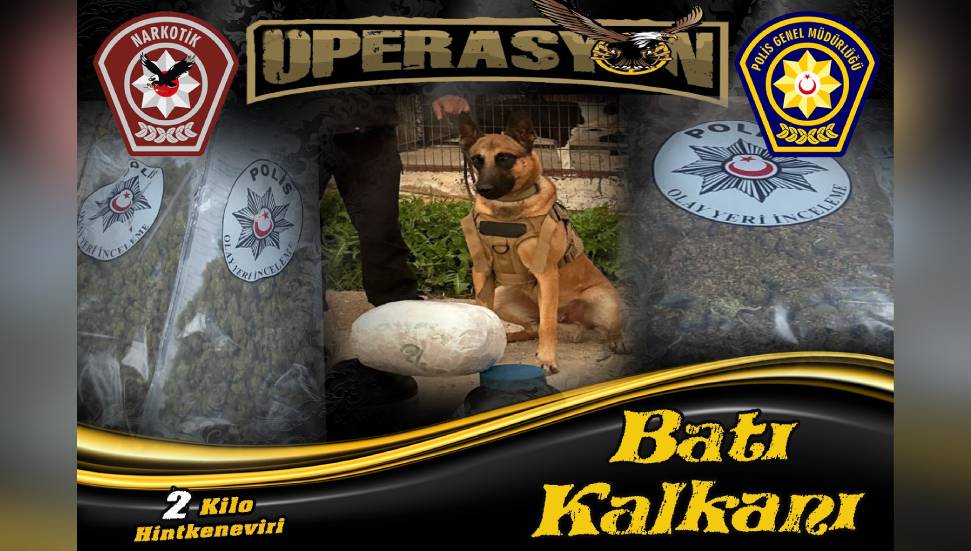 İki kilo uyuşturucunun piyasaya sürülmesi engellendi!