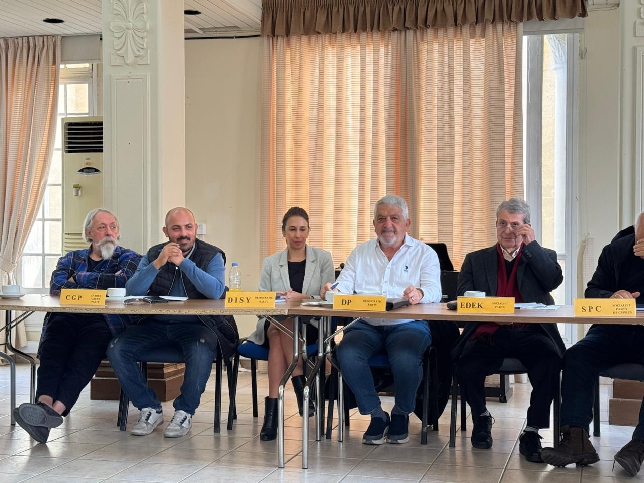 Kıbrıslı Siyasi Partiler Çevre ve Doğal Kaynaklar konusunu görüştü.