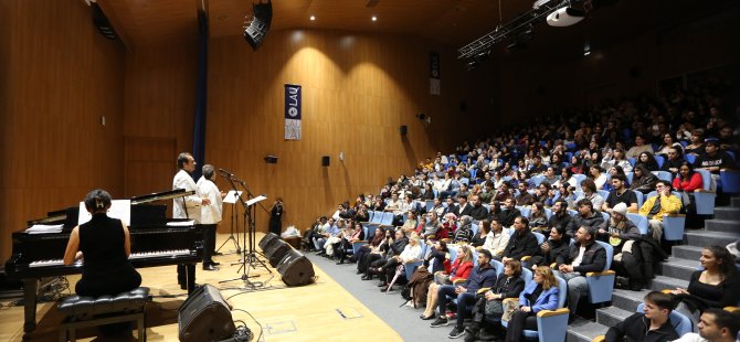 3 Tenor LAÜ’de konser verdi