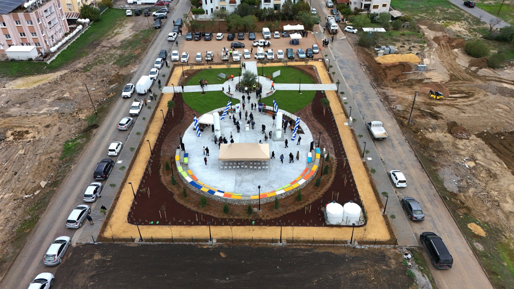 Lefkoşa'ya yeni park...LTB-İMO iş birliğiyle yapılan İMO Anı Parkı açıldı